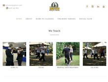 Tablet Screenshot of blackcranekungfu.com